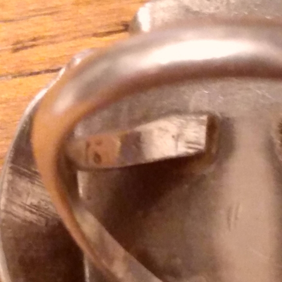 Red Coral Native American Ring - Picture 7 of 9